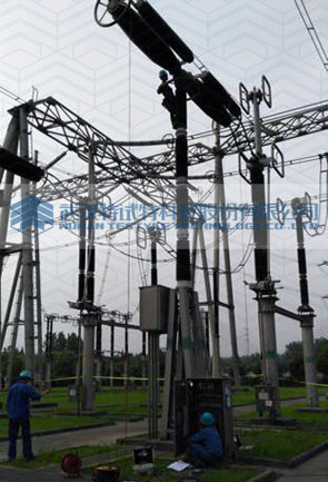 500KV SF6高压开关试验