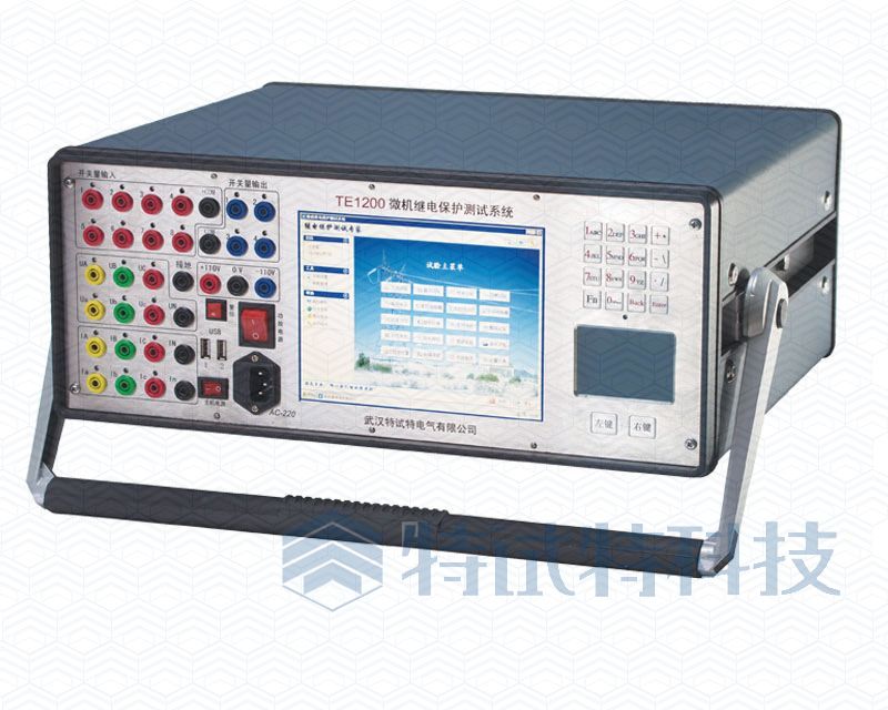 Six-phase relay tester's own computer can output high-precision six-intersect DC voltage, current source, relay protection tester is widely used in a variety of computer protection testing; the six-phase relay protection tester uses Windows XP interface, large color display directly, touch mouse, to allow the test easier.